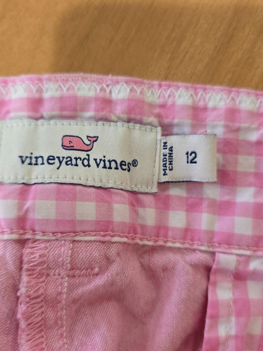 Vinyard Vines Women's Catamaran Flat Front Linen Blend Cropped Pants Pint Sz 12‎ - Picture 6 of 7